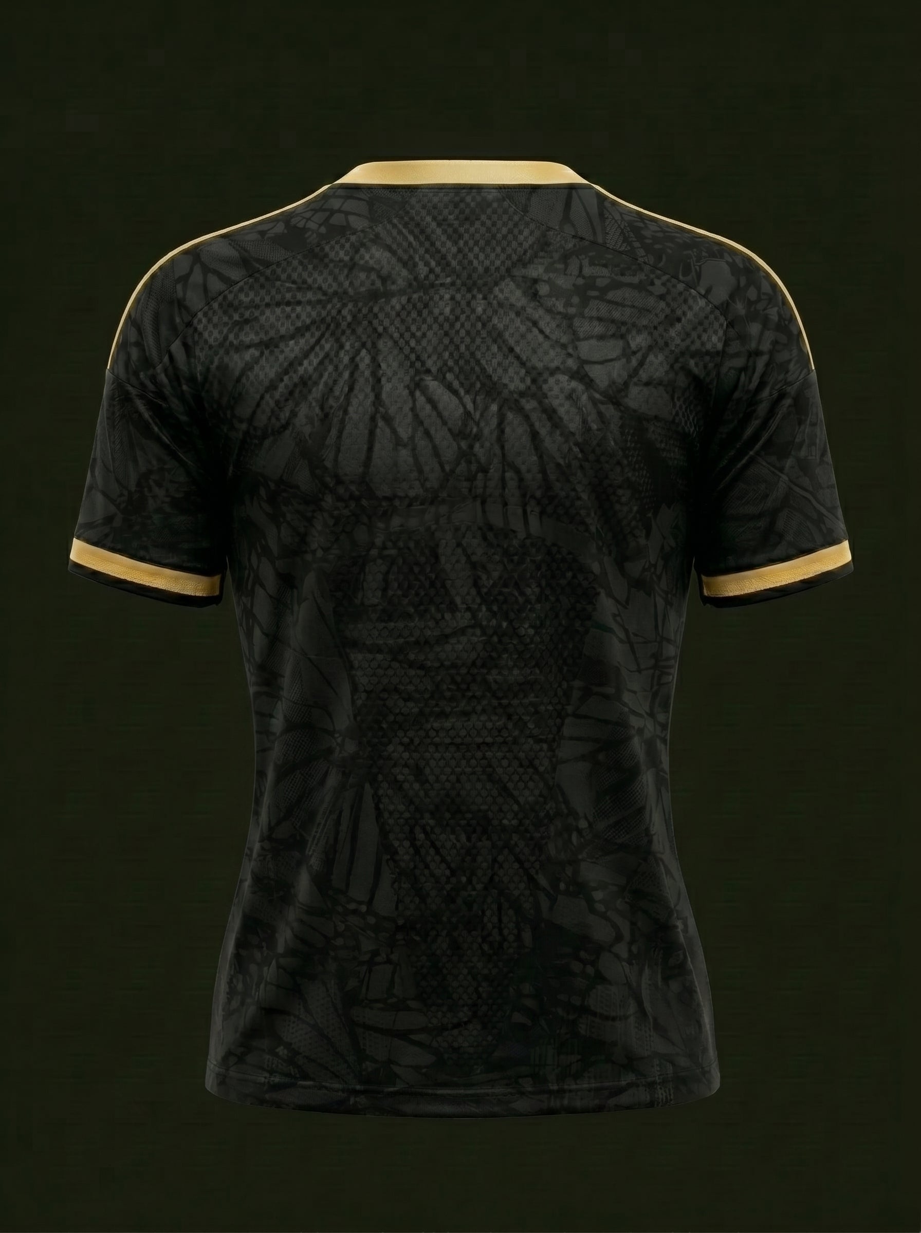 CAMISETA NEGRA VERSION DORADA  DAM-CAB