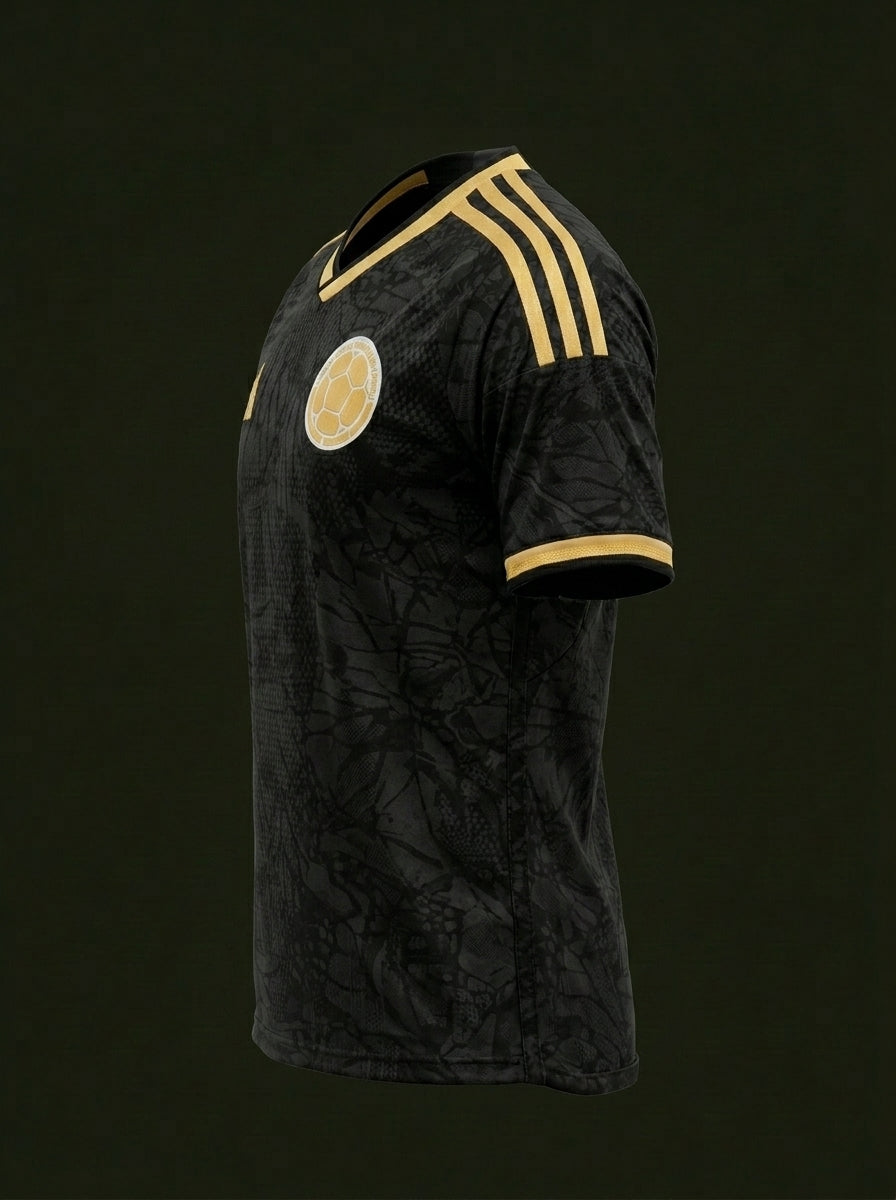 CAMISETA NEGRA VERSION DORADA  DAM-CAB